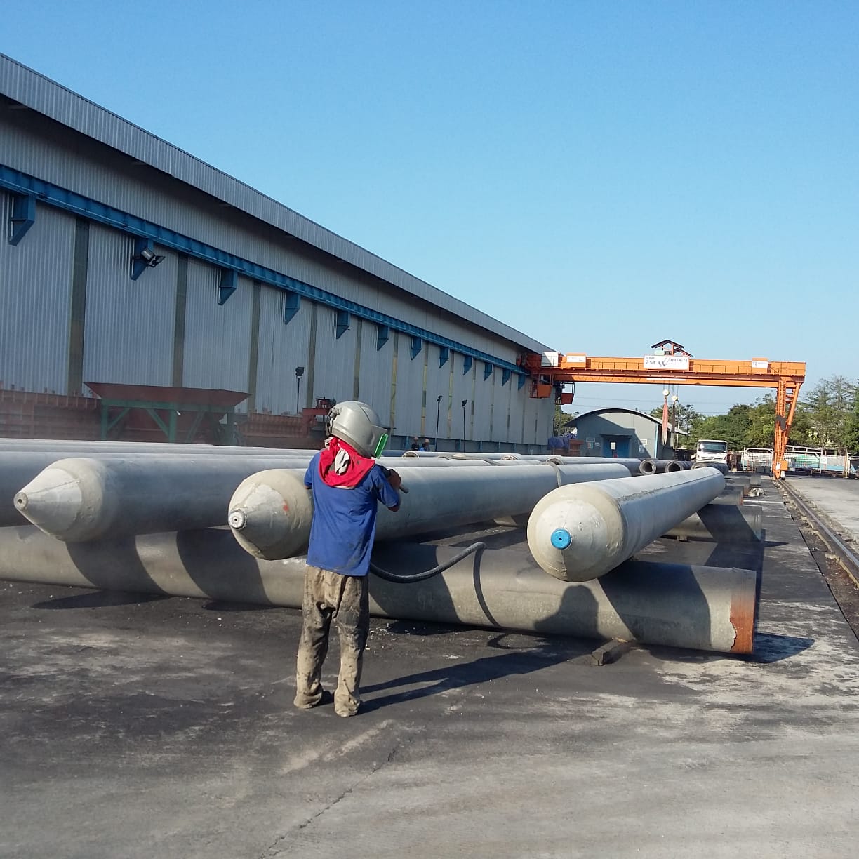 Sandblasting